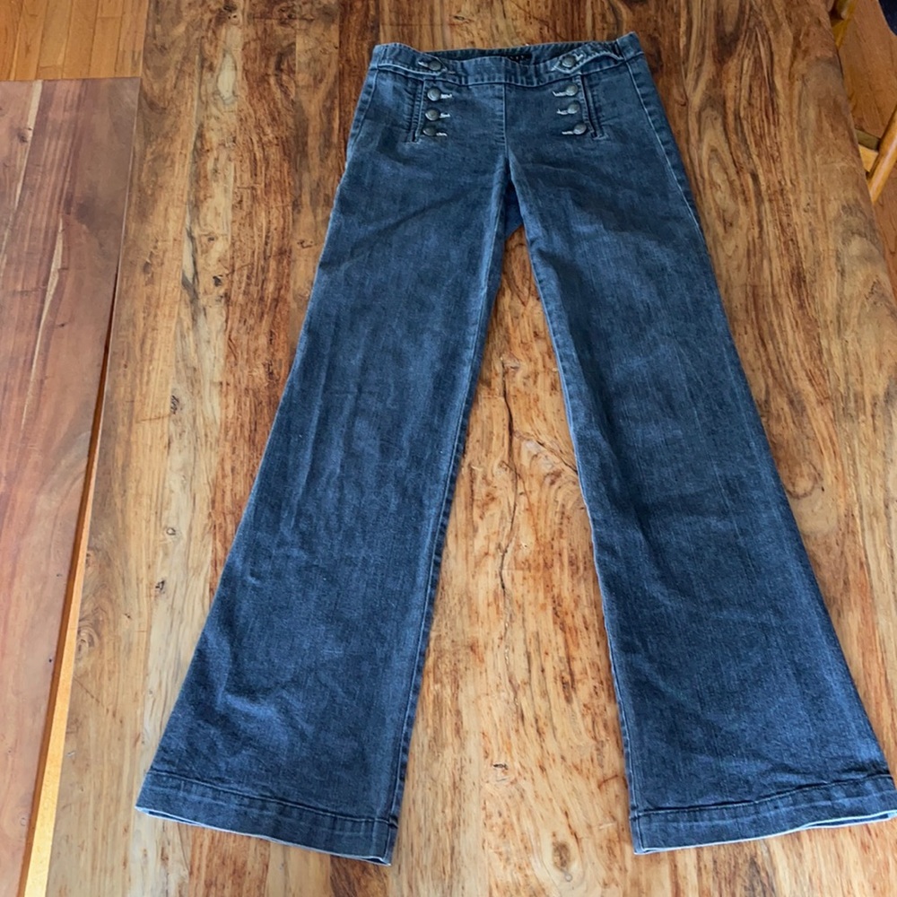 Theory bootcut button fly jeans Size 0